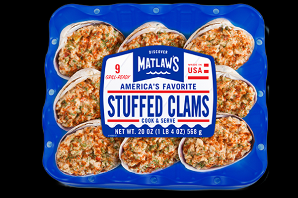 9 Pack of Stuffed Clams