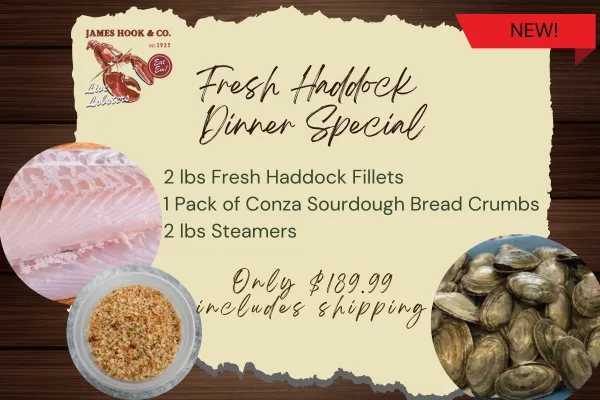 Haddock Dinner Special (Shipping Included!)