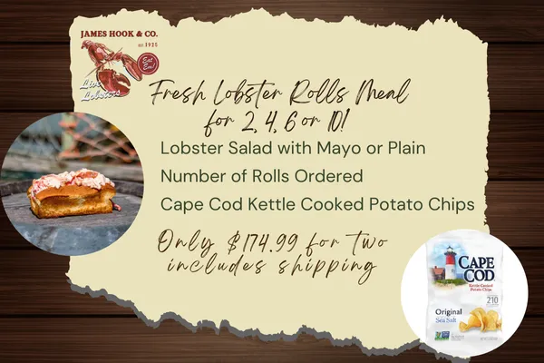 Fresh Lobster Rolls Meal for 2, 4, 6 or 10! 