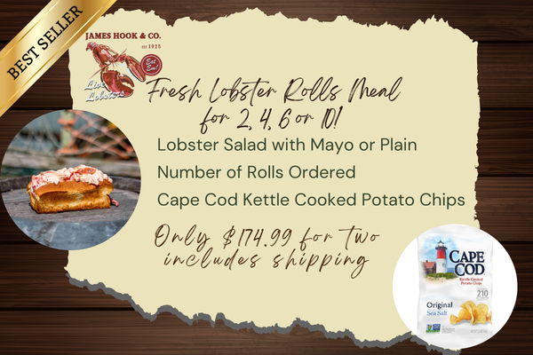 Fresh Lobster Rolls Meal for 2, 4, 6 or 10! (Shipping included!)